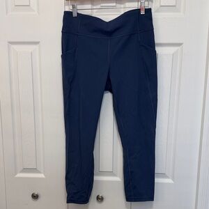 Lululemon Navy leggings 21”